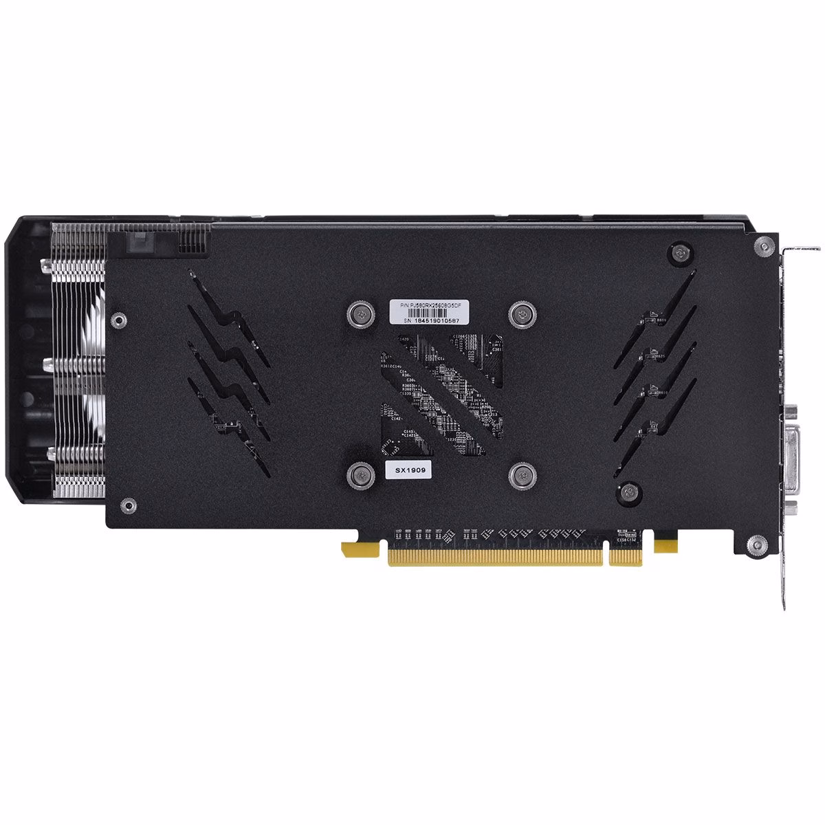 Placa de Vídeo PCYes Radeon RX 580 8GB Graffiti PJ580RX25608G5DF - Imagem 4