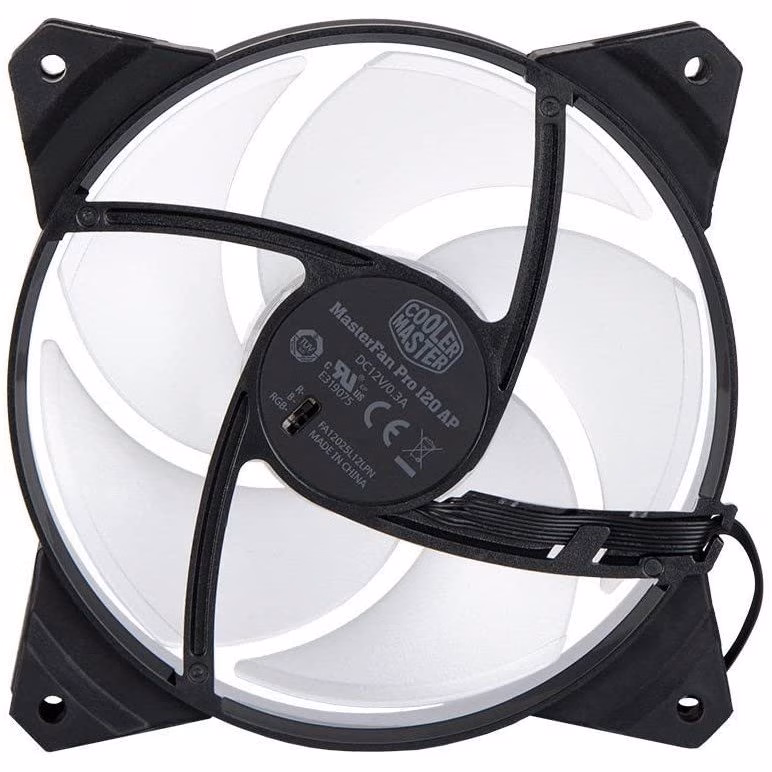 Cooler Para Gabinete Cooler Master MasterFan Pro 120 Air Pressure RGB 120mm, MFY-P2DN-15NPC-R1 - Imagem 3