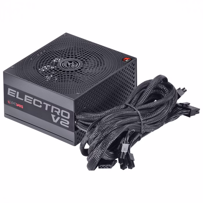 Fonte PCYES Electro V2 650W, 80 Plus Bronze, PFC ATIVO, ELECV2PTO650W - Imagem 3