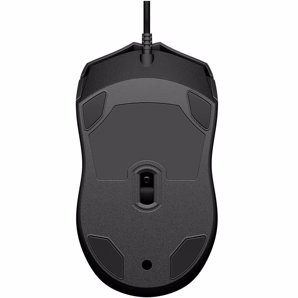Mouse HP 100 Com Fio USB Preto - Imagem 4