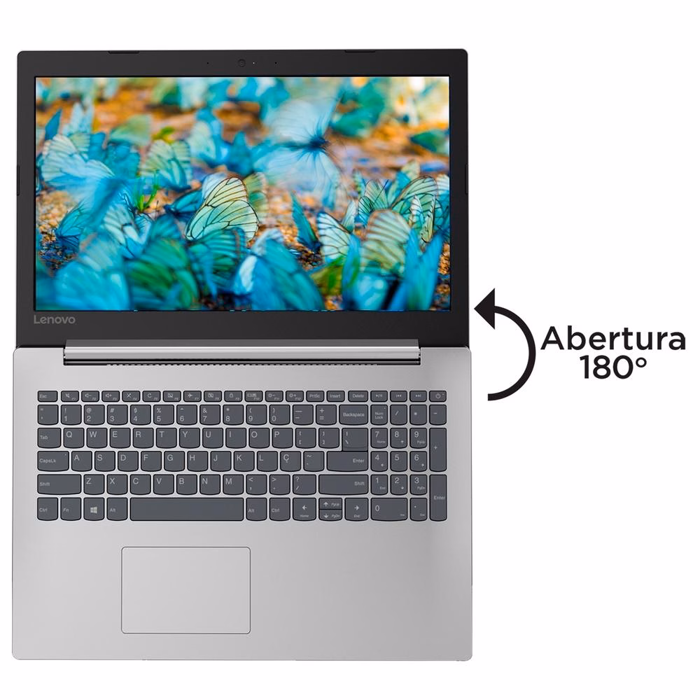 Notebook Lenovo Ideapad 330 Intel Core i3 7020U, 4GB, HD 1TB, Linux, 15.6", Prata - 81FES00100 - Imagem 4