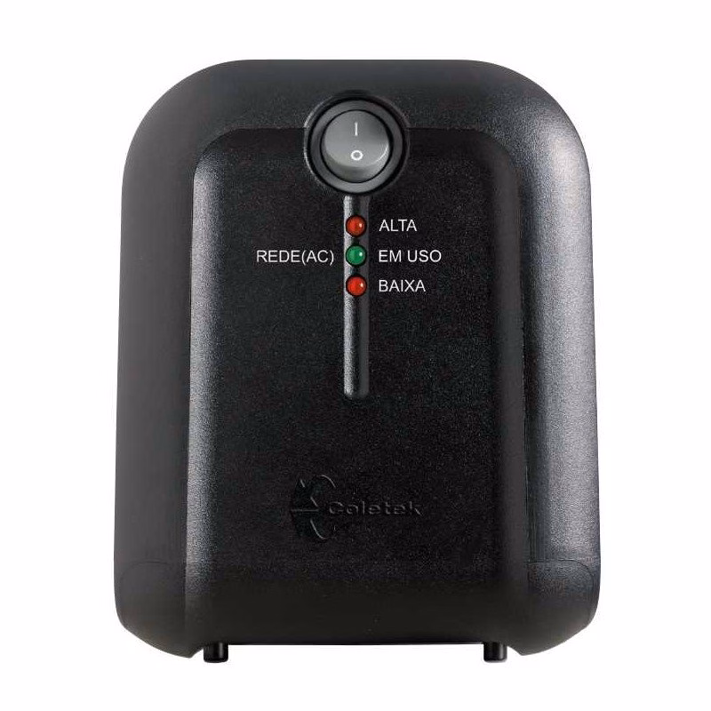 Estabilizador EXS II POWER 500VA Entrada Mono 220V, Saída Mono 220V, Coletek