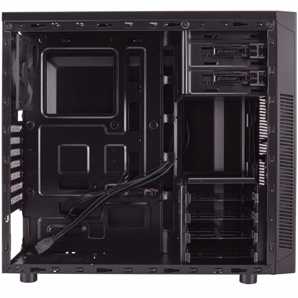 Gabinete Corsair CC-9011075-WW Mid-Tower Carbide Series 100R, S/Fonte - Imagem 4