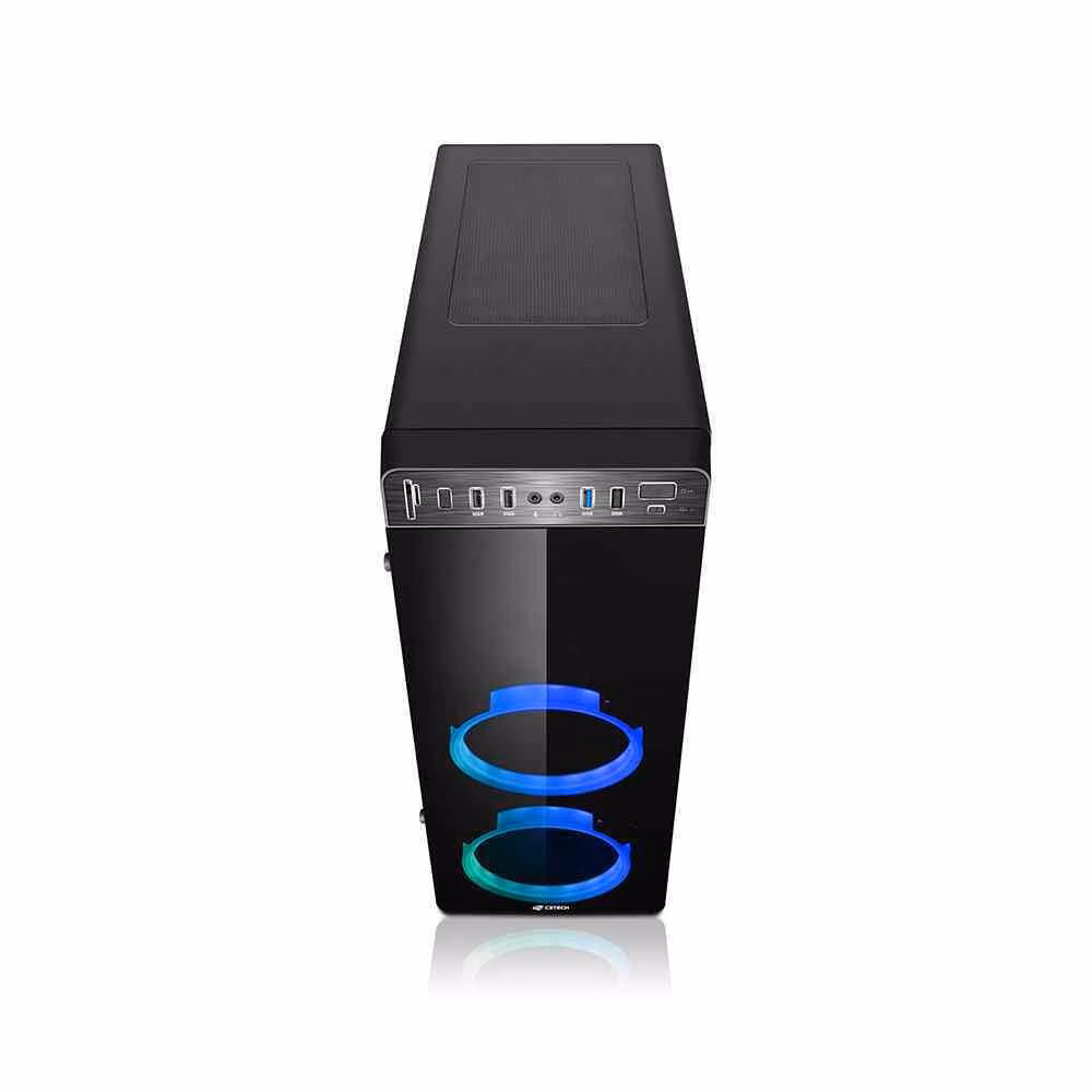 Gabinete Gamer C3Tech MT-G1000BK, Sem Fonte - Imagem 3