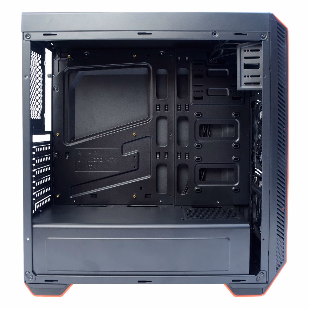 Gabinete Gamer C3Tech MT-G660BK, Sem Fonte - Imagem 2