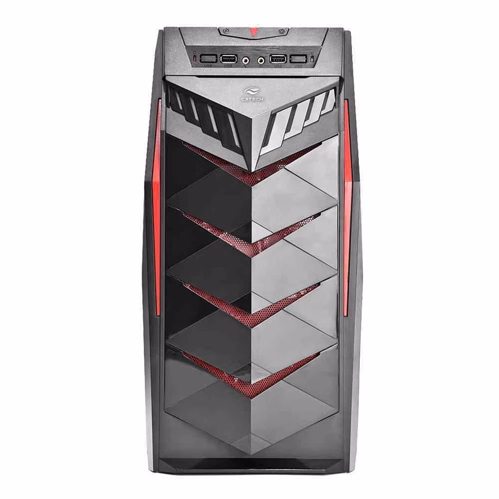 Gabinete Gamer C3Tech MT-G70BK, Sem Fonte - Imagem 2