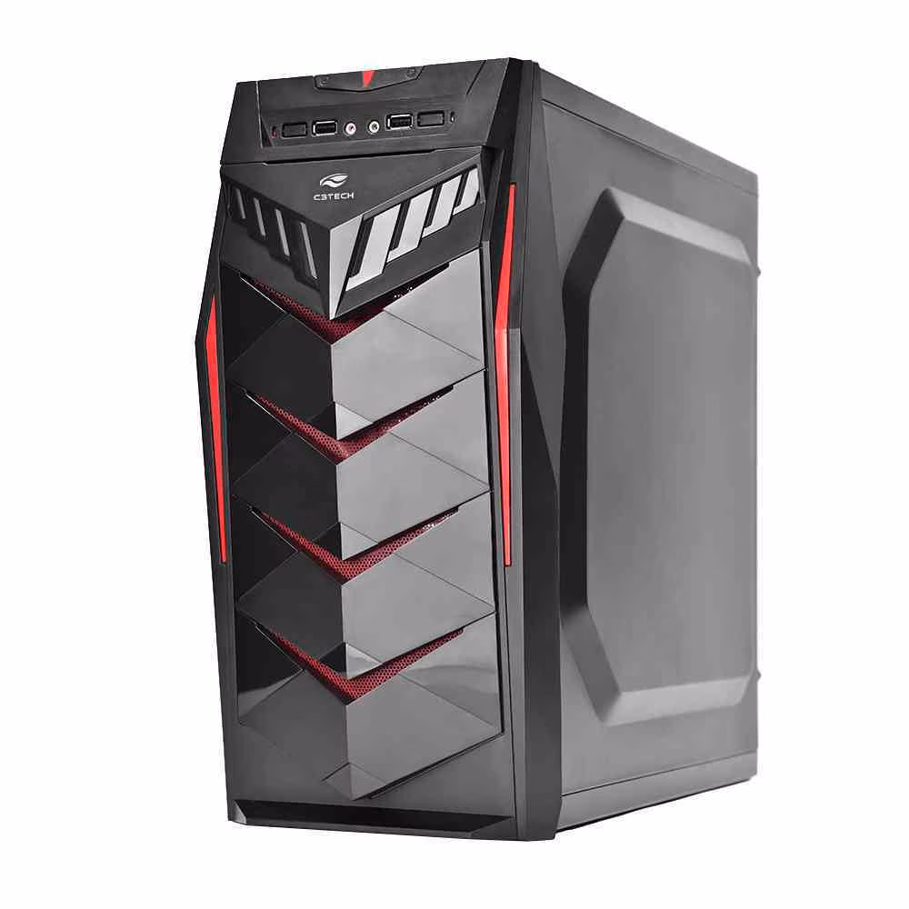 Gabinete Gamer C3Tech MT-G70BK, Sem Fonte - Imagem 3
