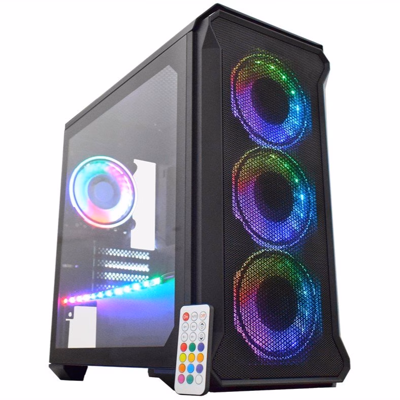Gabinete Gamer K-Mex Exterminador Sem Fonte - CG-99RP