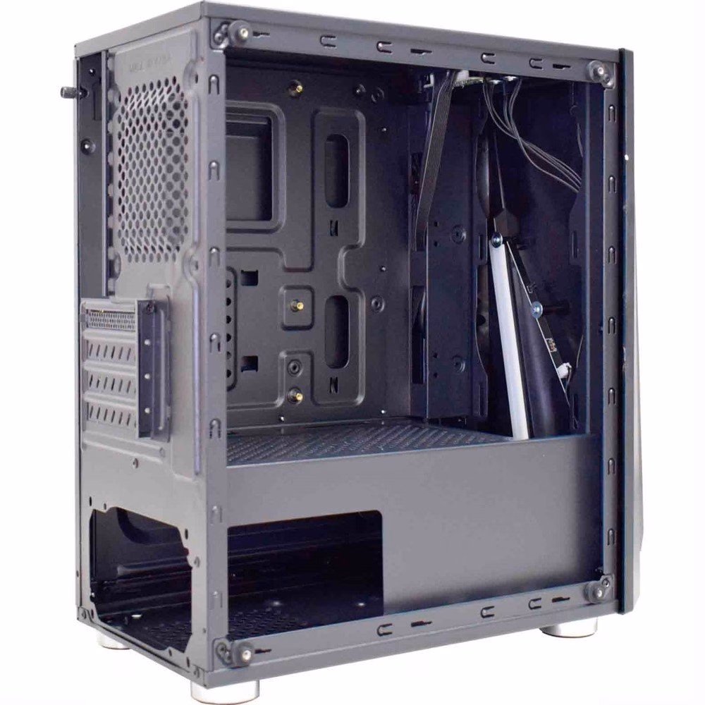 Gabinete Gamer K-Mex Hawk II Rainbow, Painel Led RGB, Sem Fonte - CG-01KT - Imagem 8
