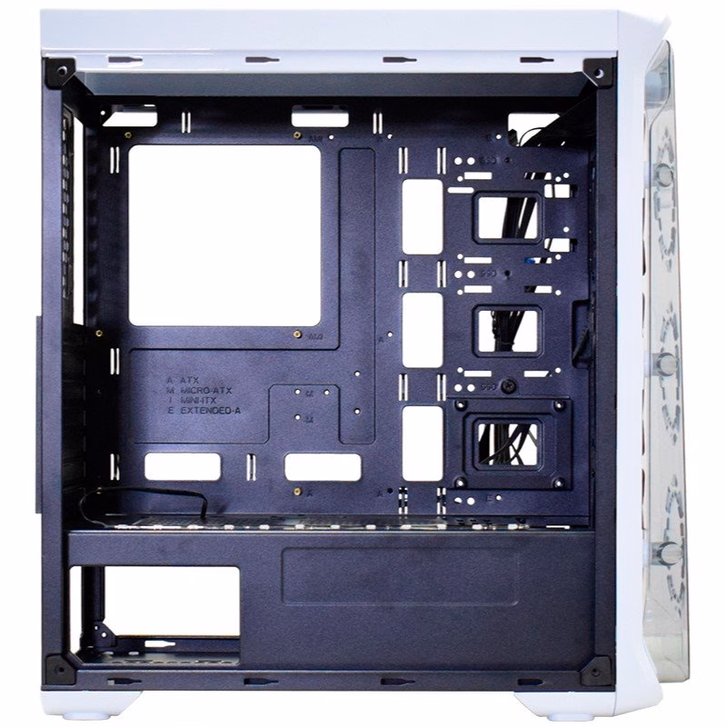 Gabinete Gamer K-Mex White Trooper, RGB, Sem Fonte - CG-02B1 - Imagem 6