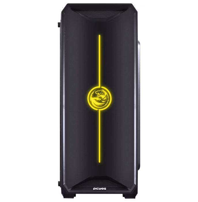 Gabinete Gamer PCYes NovaPlus, 3 Fans Led RGB, Lateral em Acrílico - Imagem 10