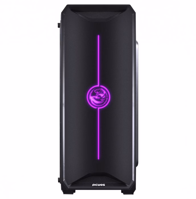 Gabinete Gamer PCYes NovaPlus, 3 Fans Led RGB, Lateral em Acrílico - Imagem 11