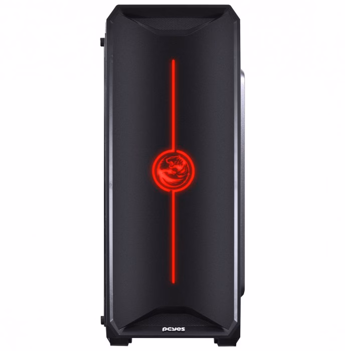 Gabinete Gamer PCYes NovaPlus, 3 Fans Led RGB, Lateral em Acrílico - Imagem 6