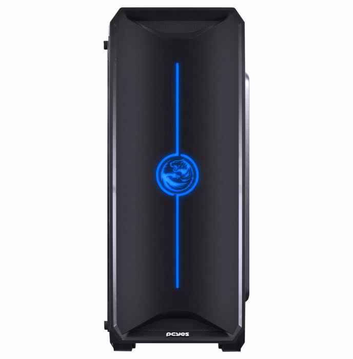 Gabinete Gamer PCYes NovaPlus, 3 Fans Led RGB, Lateral em Acrílico - Imagem 8