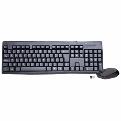 Kit Teclado e Mouse K-Mex Sem Fio KA-S229 + MA-A733 Preto