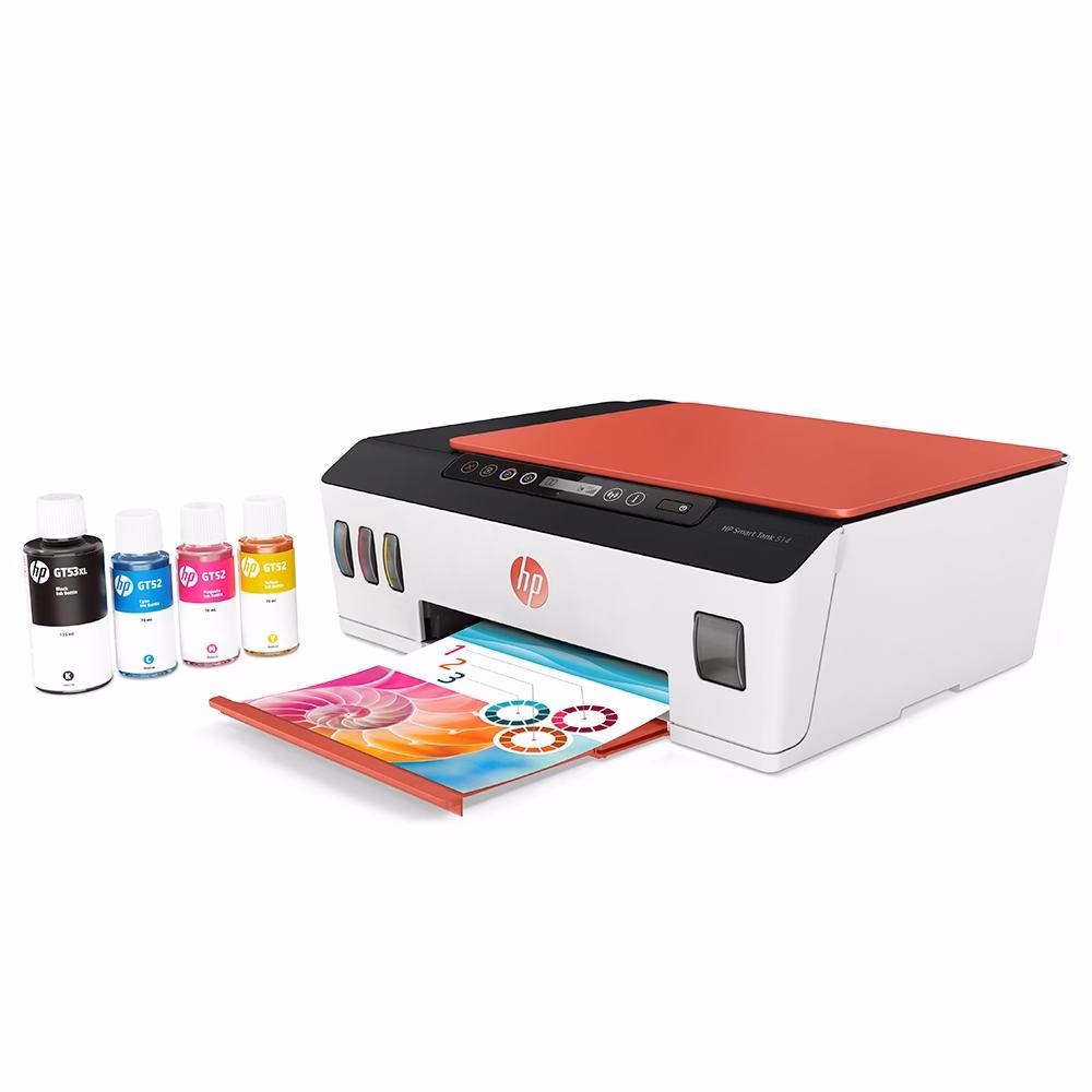 Multifuncional HP Smart Tank 514, Jato de Tinta, Colorida, Wi-Fi, 110/220V - 3YW74A#696 - Imagem 4