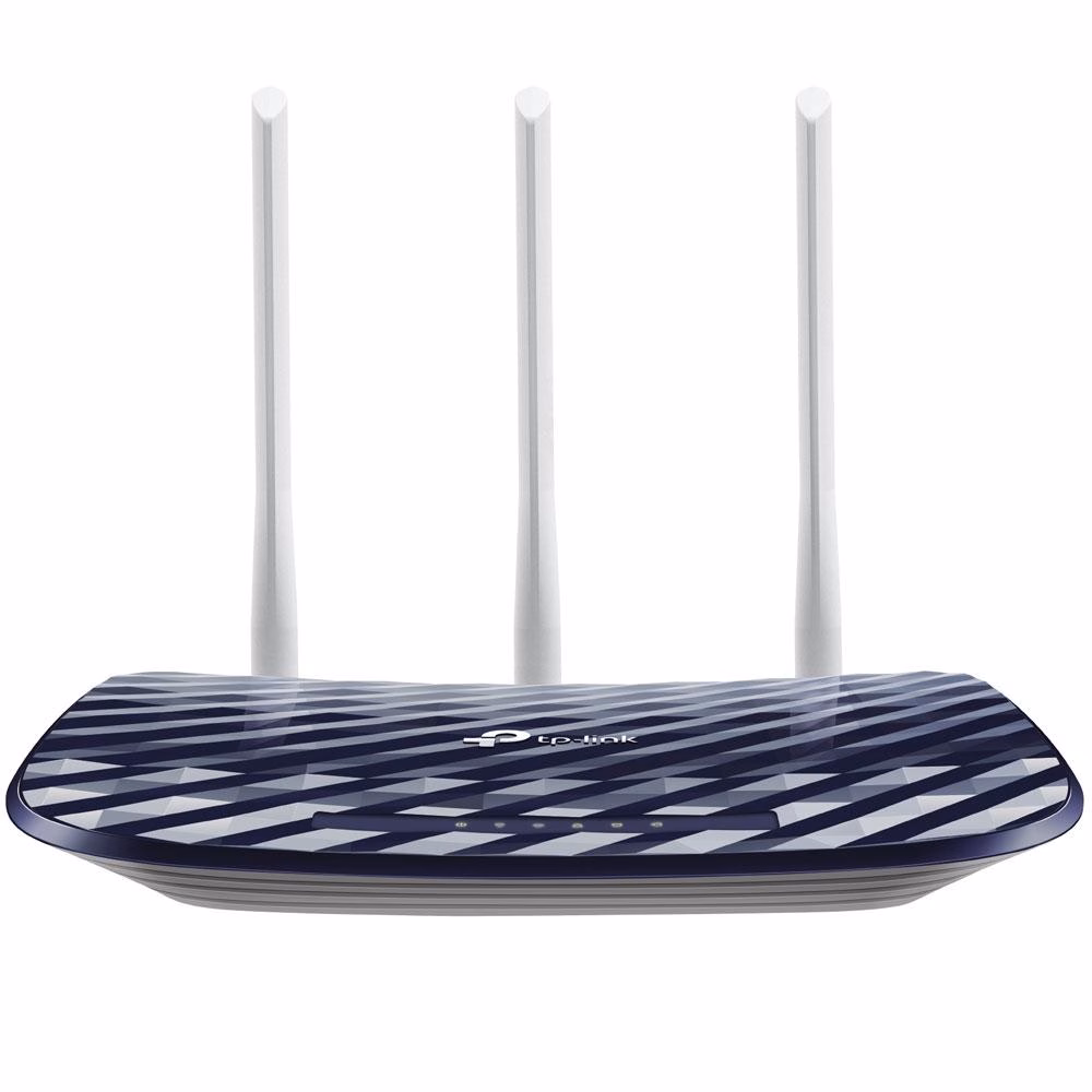 Roteador TP-Link Wireless AC 750Mbps Dual Band, 3 Antenas - Archer C20