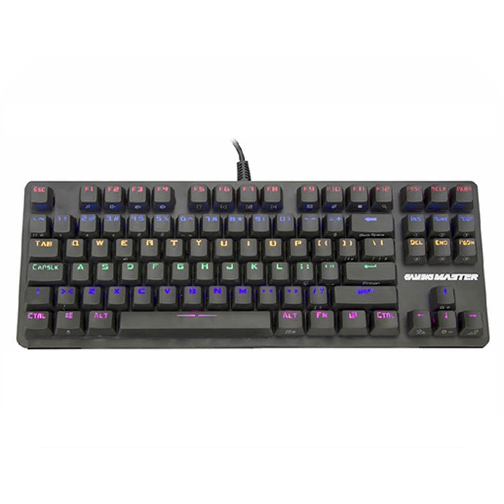 Teclado Gamer K Mex Aurora RGB Mecânico KMD9 Premium Informática
