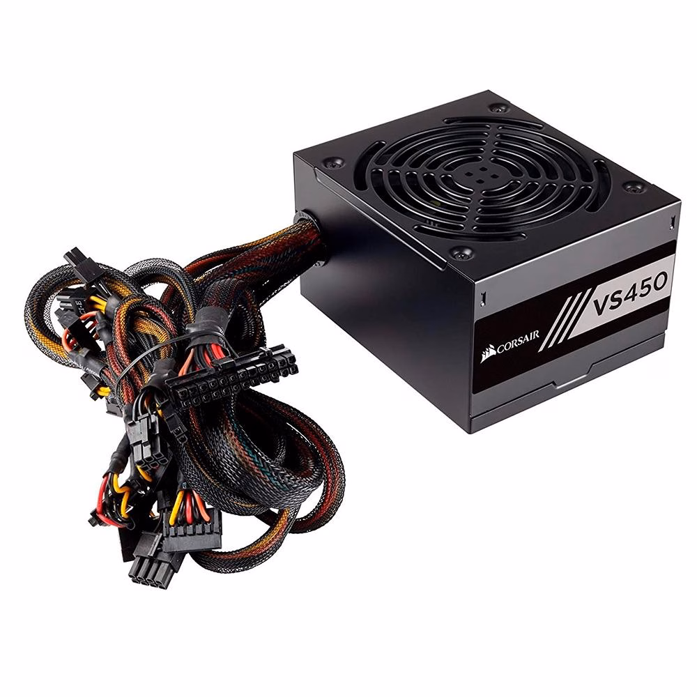 Fonte Corsair 450W 80 Plus White VS450 - CP-9020170-BR - Imagem 7