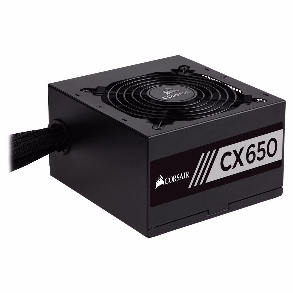 Fonte Corsair 650W 80 Plus Bronze CX650 - CP-9020122-WW