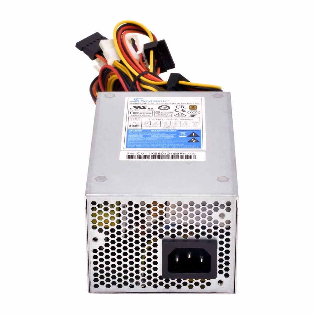 Fonte Seasonic 300W, 80 Plus Bronze, PFC Ativo - SSP-300TBS