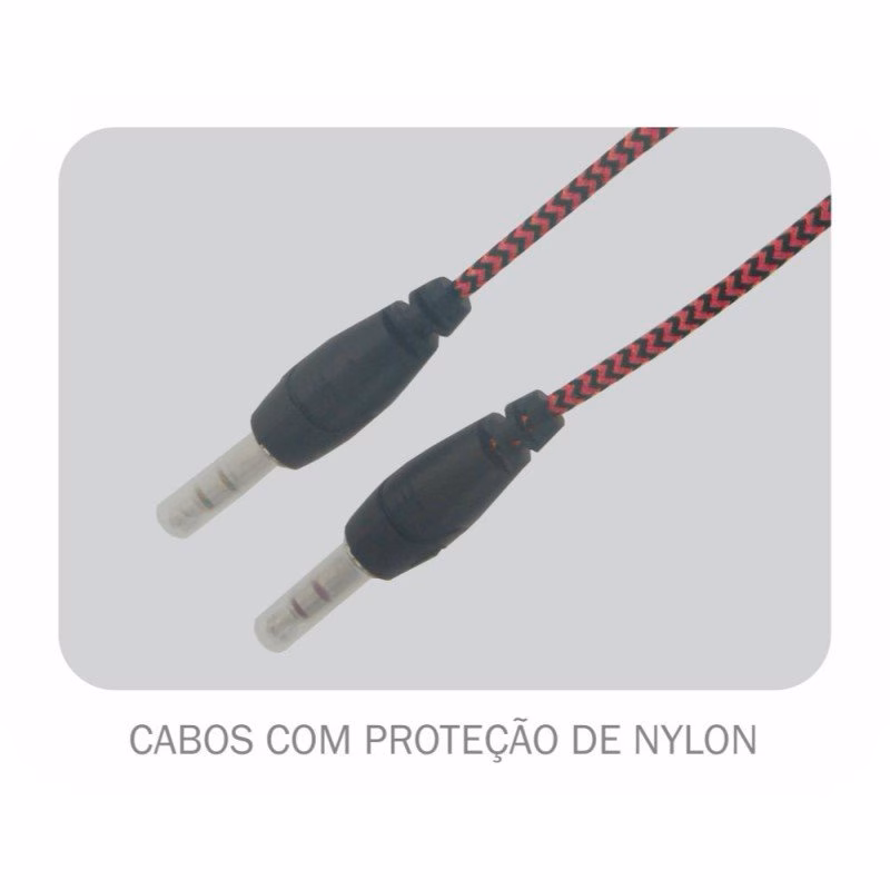 Headset Gamer K-Mex Preto e Vermelho - ARS-1080 - Imagem 6