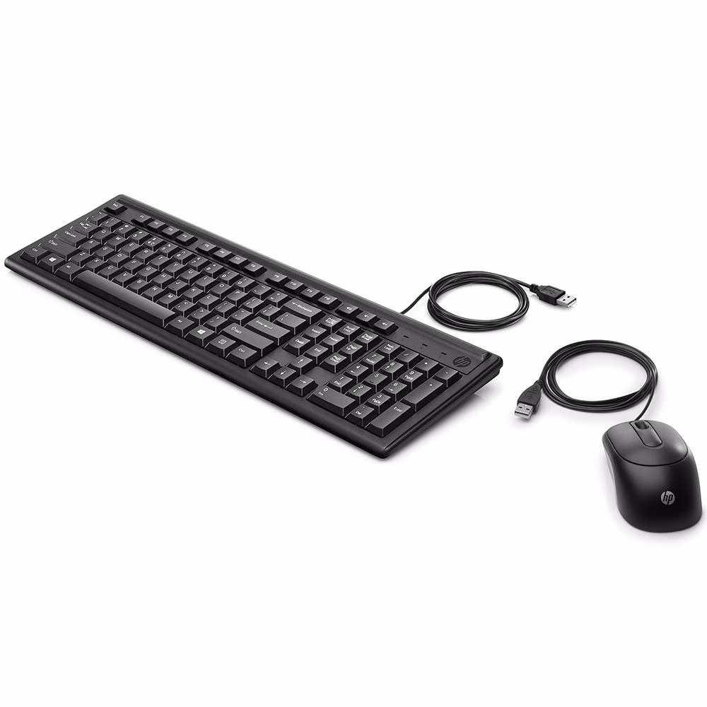 Kit HP 160 Teclado e Mouse, ABNT2 - Imagem 2