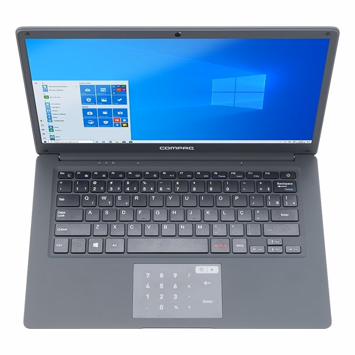 Notebook Compaq Presario CQ-25 Intel Pentium 4GB 120GB SSD 14'' W10 Cinza - Imagem 3
