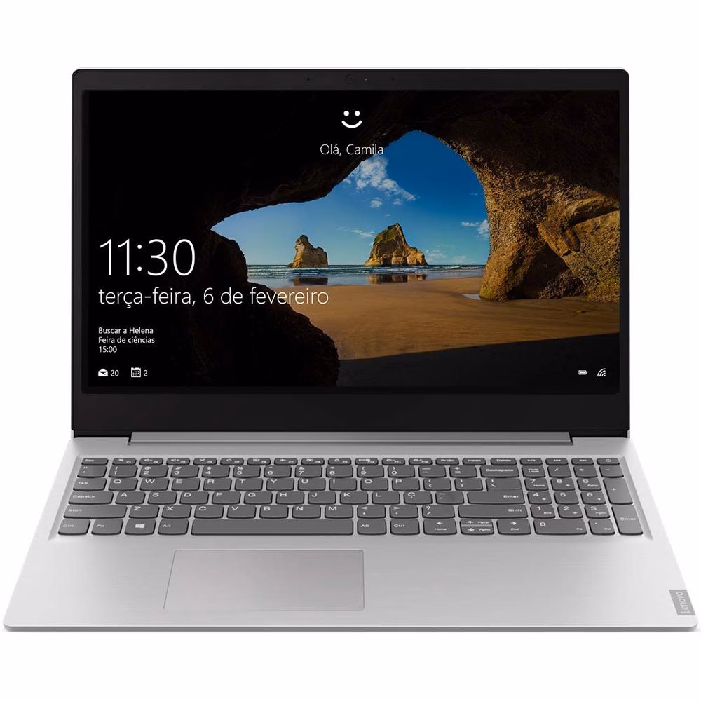 Notebook Lenovo Ultrafino Ideapad S145, Intel Celeron N4000, 4GB, HD 500GB, Linux, 15.6", Prata - 81WTS00000