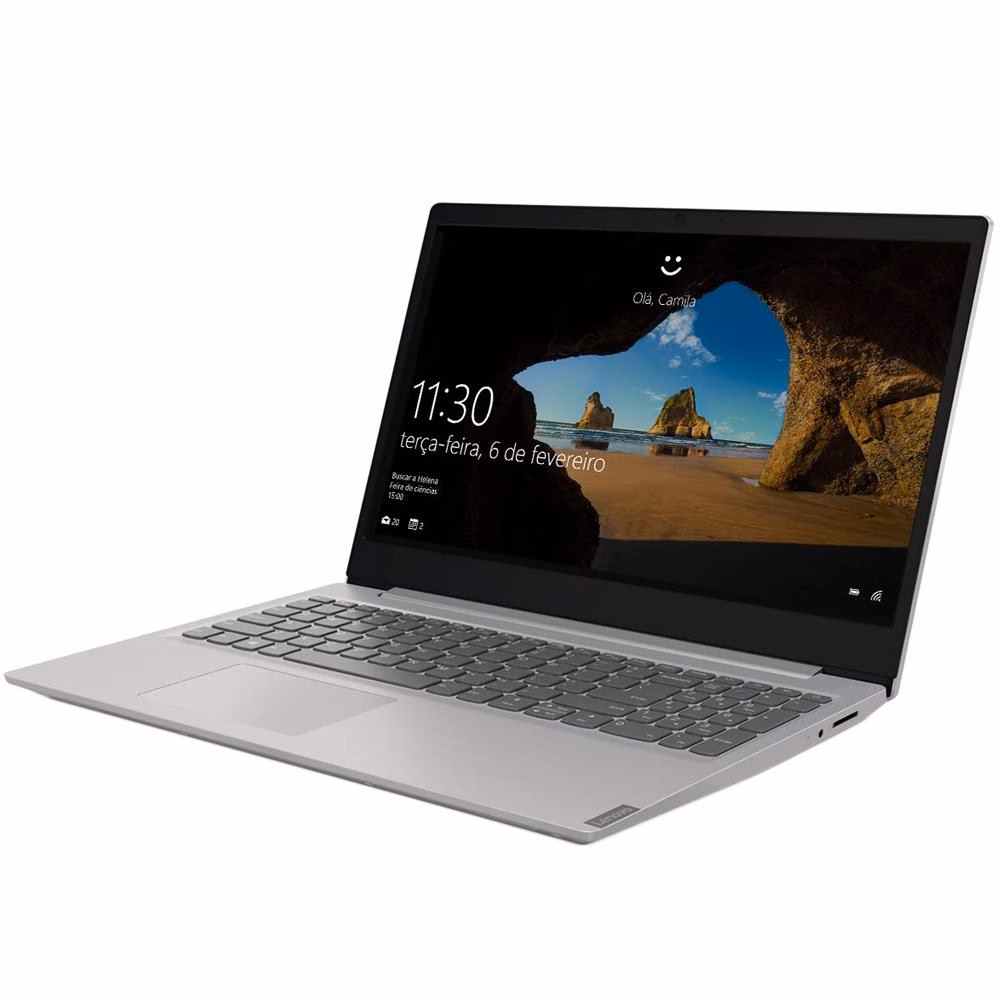 Notebook Lenovo Ultrafino Ideapad S145, Intel Celeron N4000, 4GB, HD 500GB, Linux, 15.6", Prata - 81WTS00000 - Imagem 2