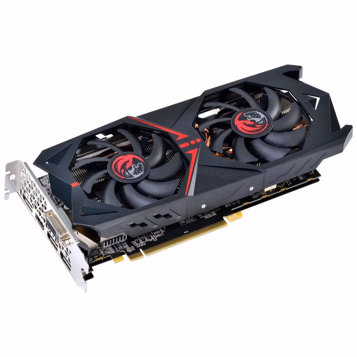 Placa de Vídeo AMD PCYes Radeon RX 570 4GB DDR5 128 Bits DVI/HDMI/DP - PJRX570G5256 - Imagem 2