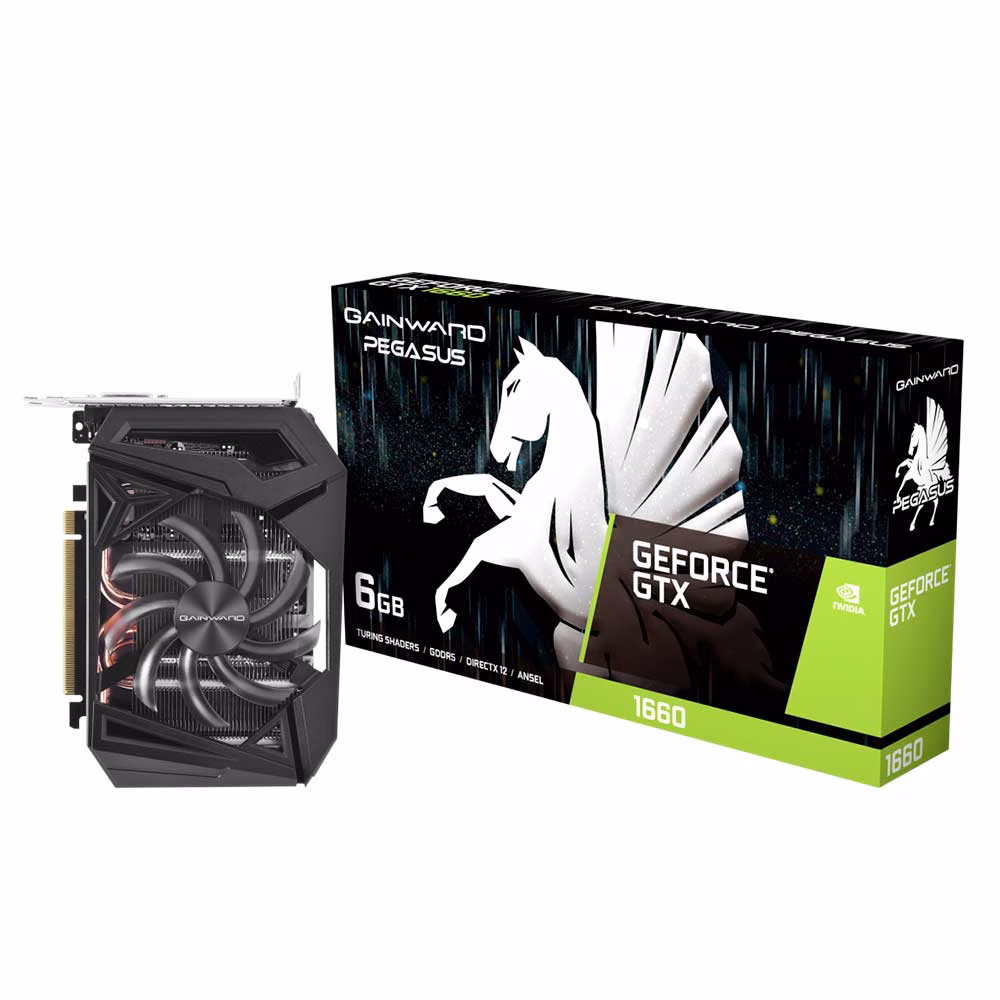 Placa de Vídeo Gainward NVIDIA GeForce GTX 1660 Pegasus, 6GB, GDDR5 - NE51660018J9-165F