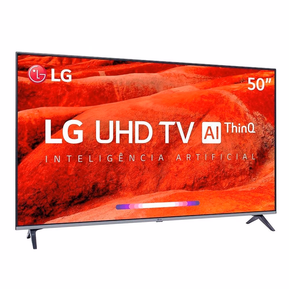 Smart TV LED 50" UHD 4K LG, HDMI, USB, Wi-Fi, Bluetooth, HDR, ThinQ AI - 50UM751C0SB.BWZ - Imagem 2