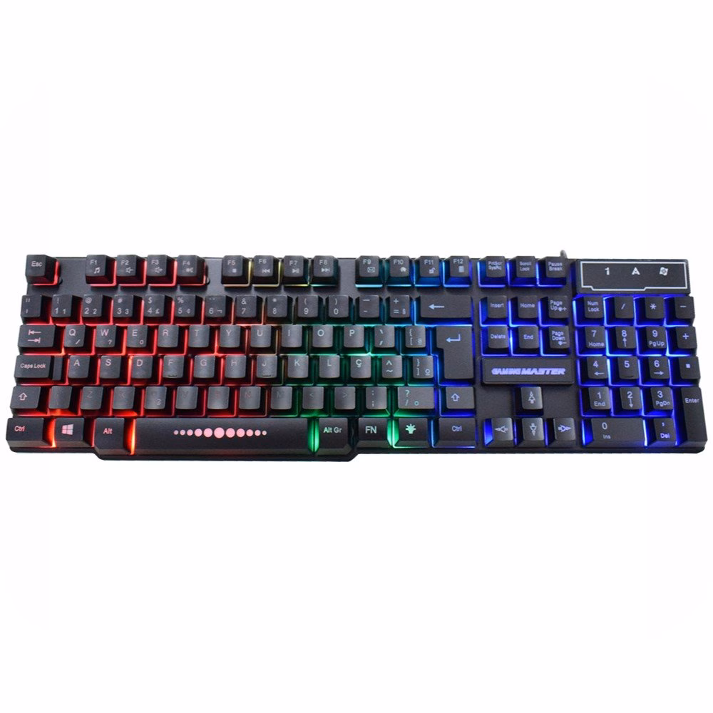 Teclado Gamer K-Mex Usb Multimídia - KM-5228