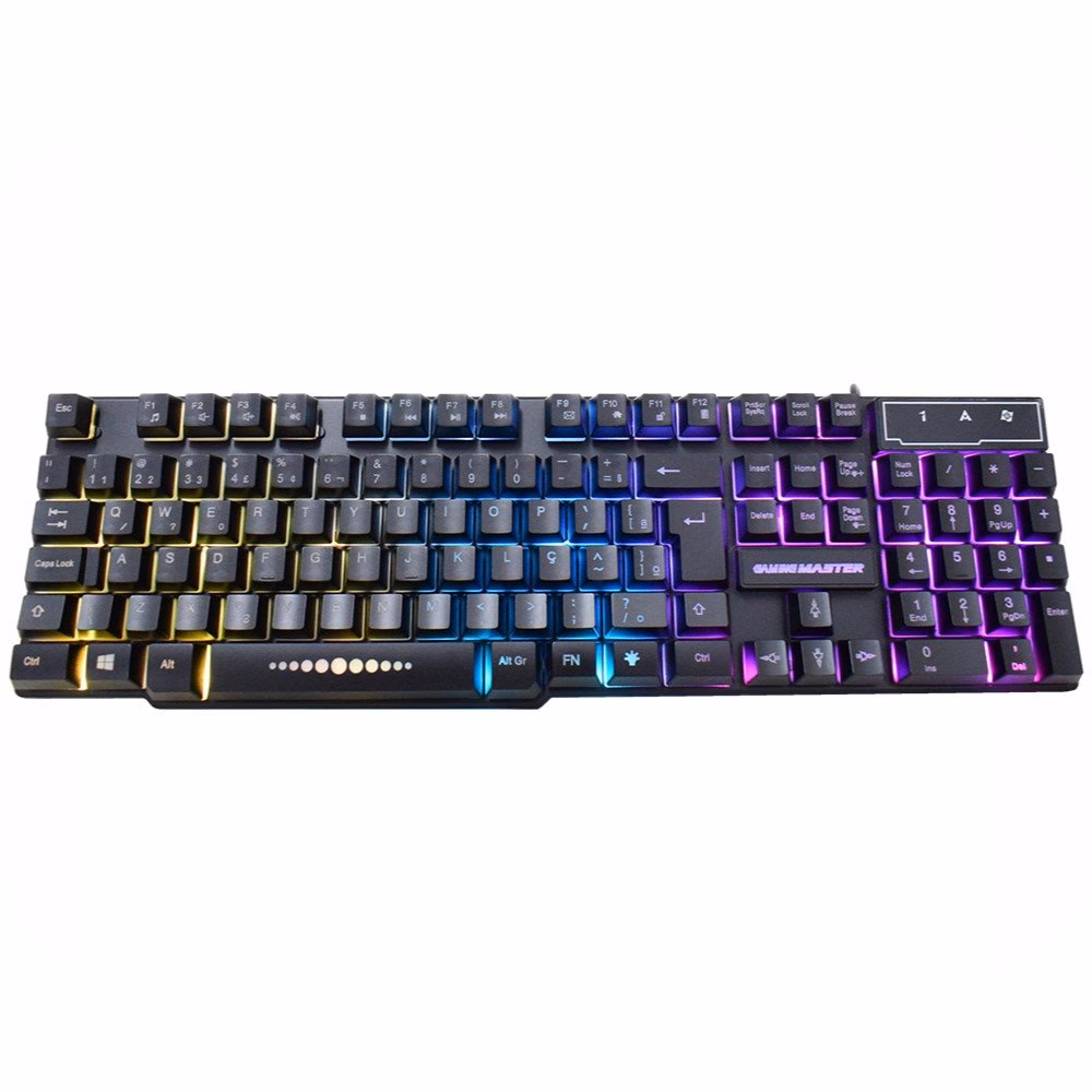 Teclado Gamer K-Mex Usb Multimídia - KM-5228 - Imagem 2