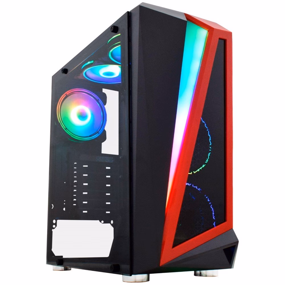 Gabinete Gamer K-Mex HAWK III Sem Fonte CG-03QI - Imagem 5