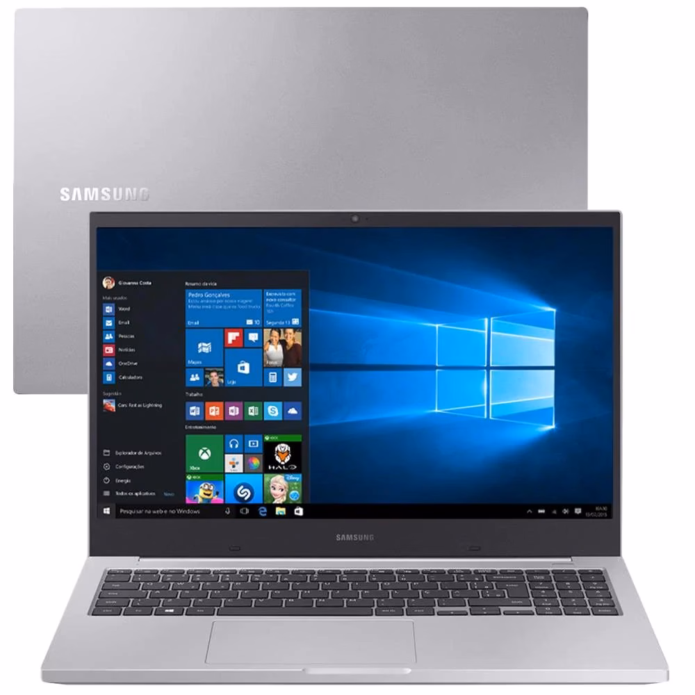 Notebook Samsung Book E30 Intel Core i3-10110U 10ª Geração 4GB 1TB 15.6'' Windows 10 Home - NP550XCJ-KT1BR