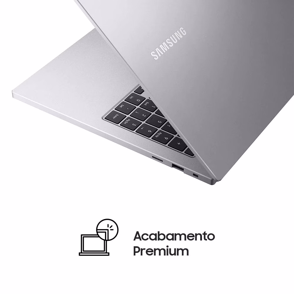 Notebook Samsung Book E30 Intel Core i3-10110U 10ª Geração 4GB 1TB 15.6'' Windows 10 Home - NP550XCJ-KT1BR - Imagem 2
