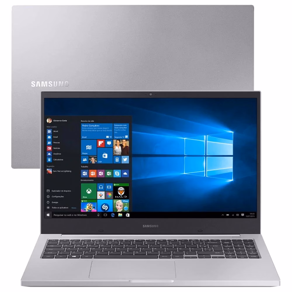 Notebook Samsung X30 15.6" I5-10210U, 8GB, HD 1TB, Windows 10, Prata - NP550XCJ-KF1BR - Imagem 5