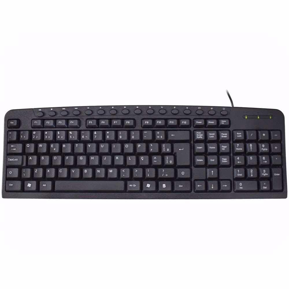 Teclado K-Mex Multimídia ABNT2 KM-2928U