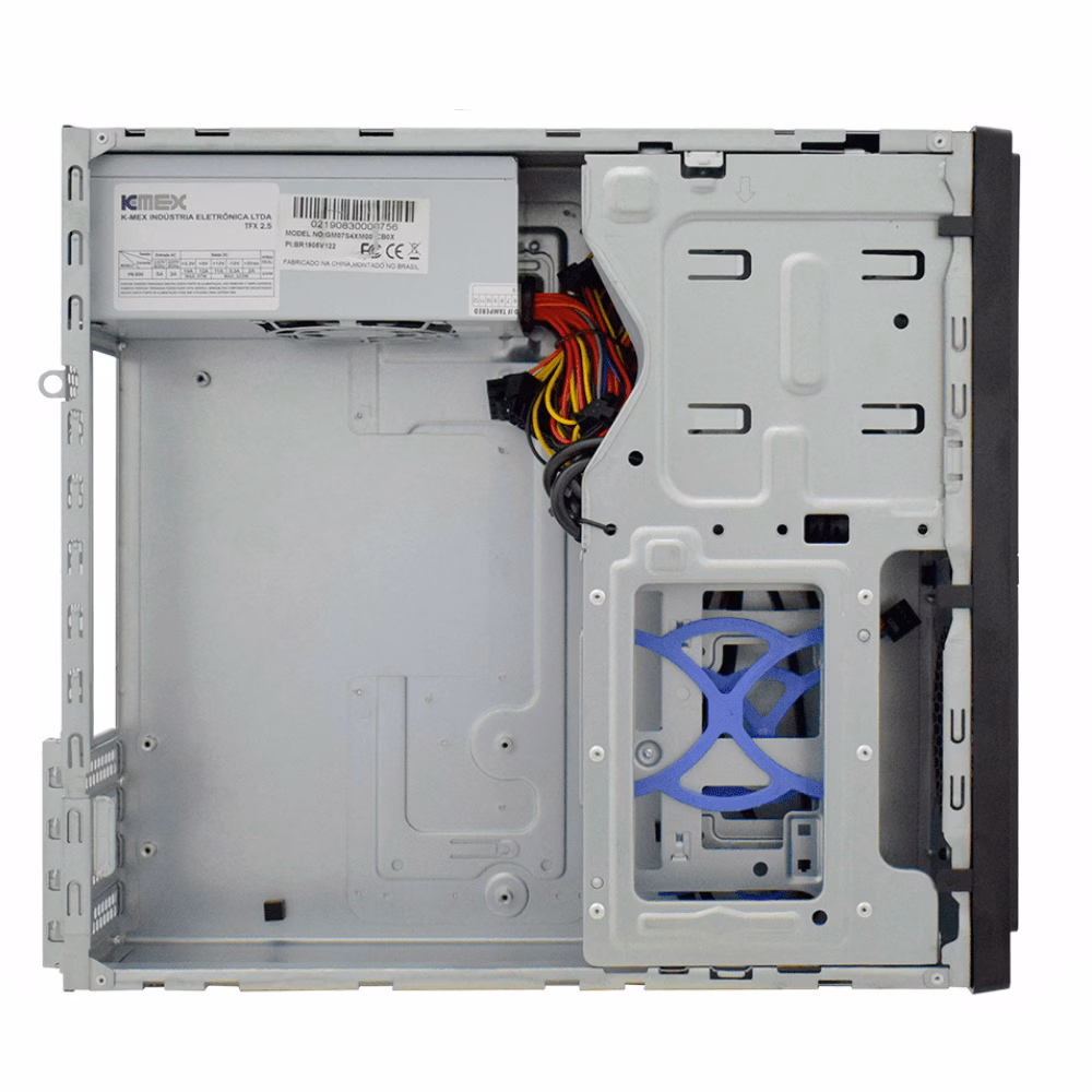 Gabinete K-Mex GM-07S4 Com Fonte, Tool Less - Imagem 3