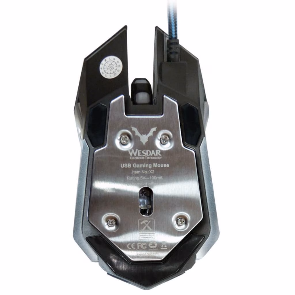 Combo Mouse + Mousepad Wesdar Gaming WDX2XXGWWB - Imagem 3