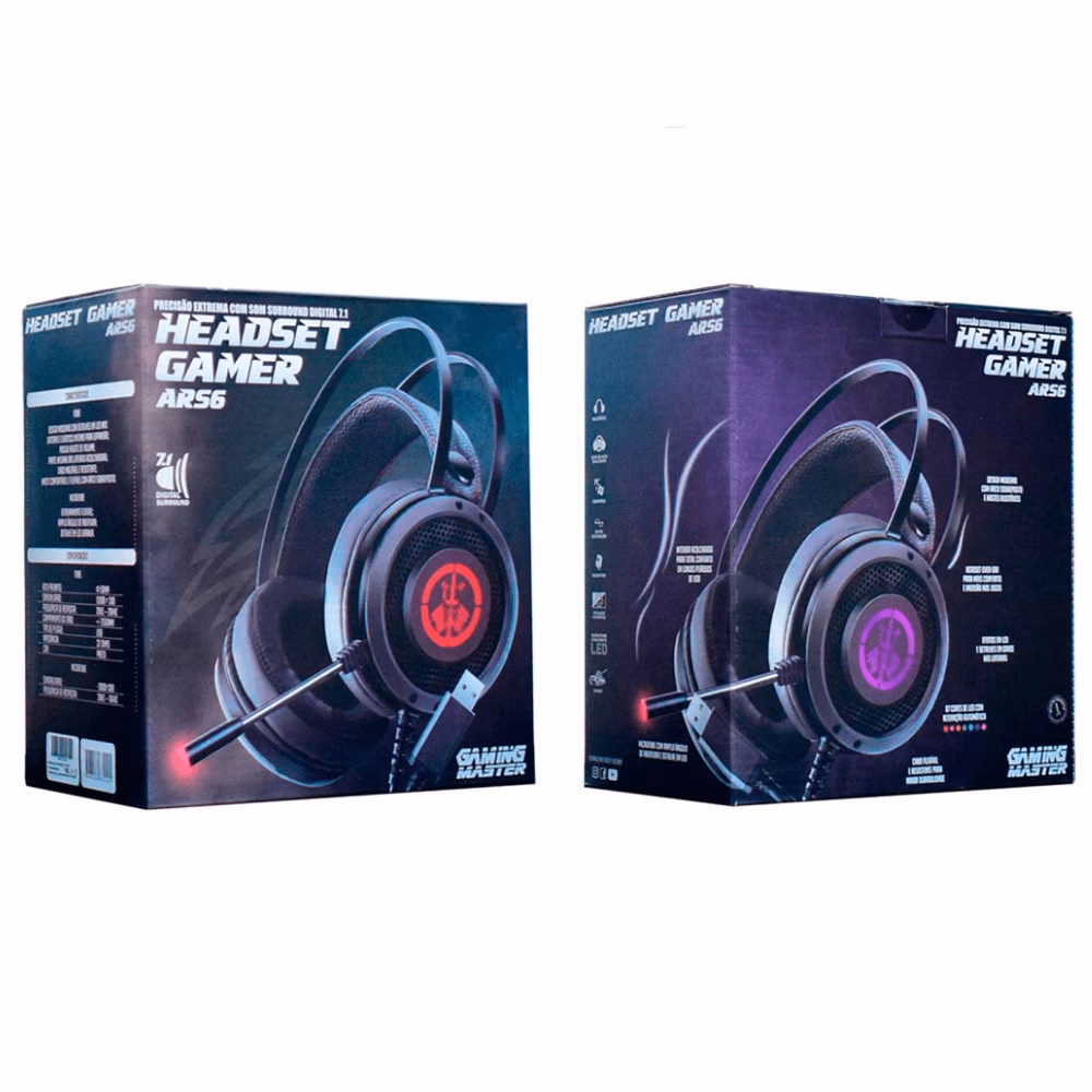 Headset Gamer K-Mex Bope2 ARS6 7.1 Digital Surround - Imagem 5