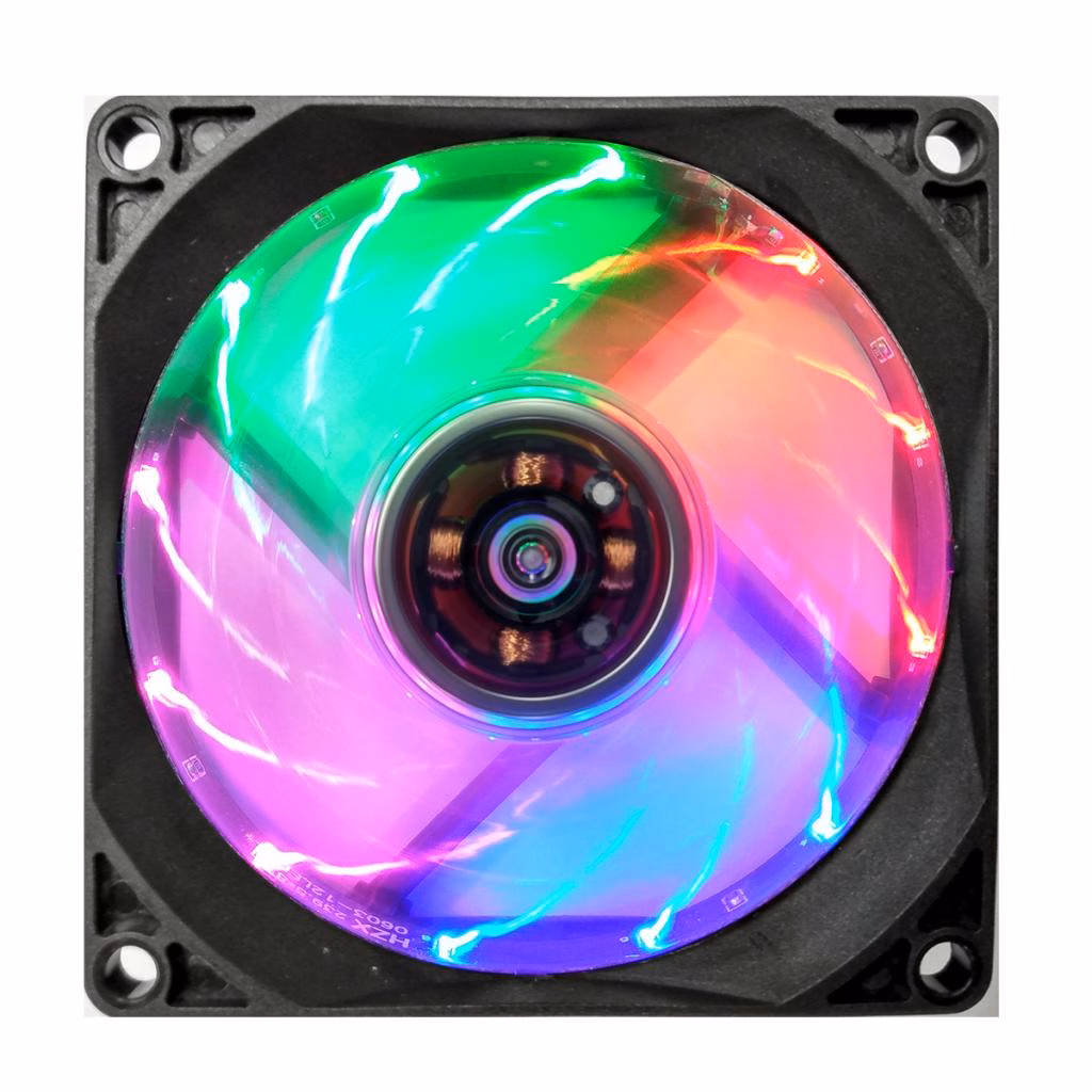 Cooler Fan G-Fire EW0608M 80x80mm Multicolor - Imagem 2