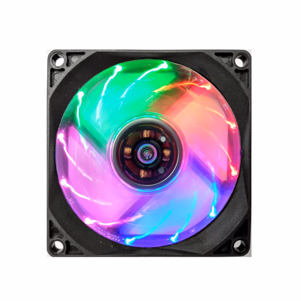 Cooler Fan G-Fire EW0608M 80x80mm Multicolor - Imagem 5