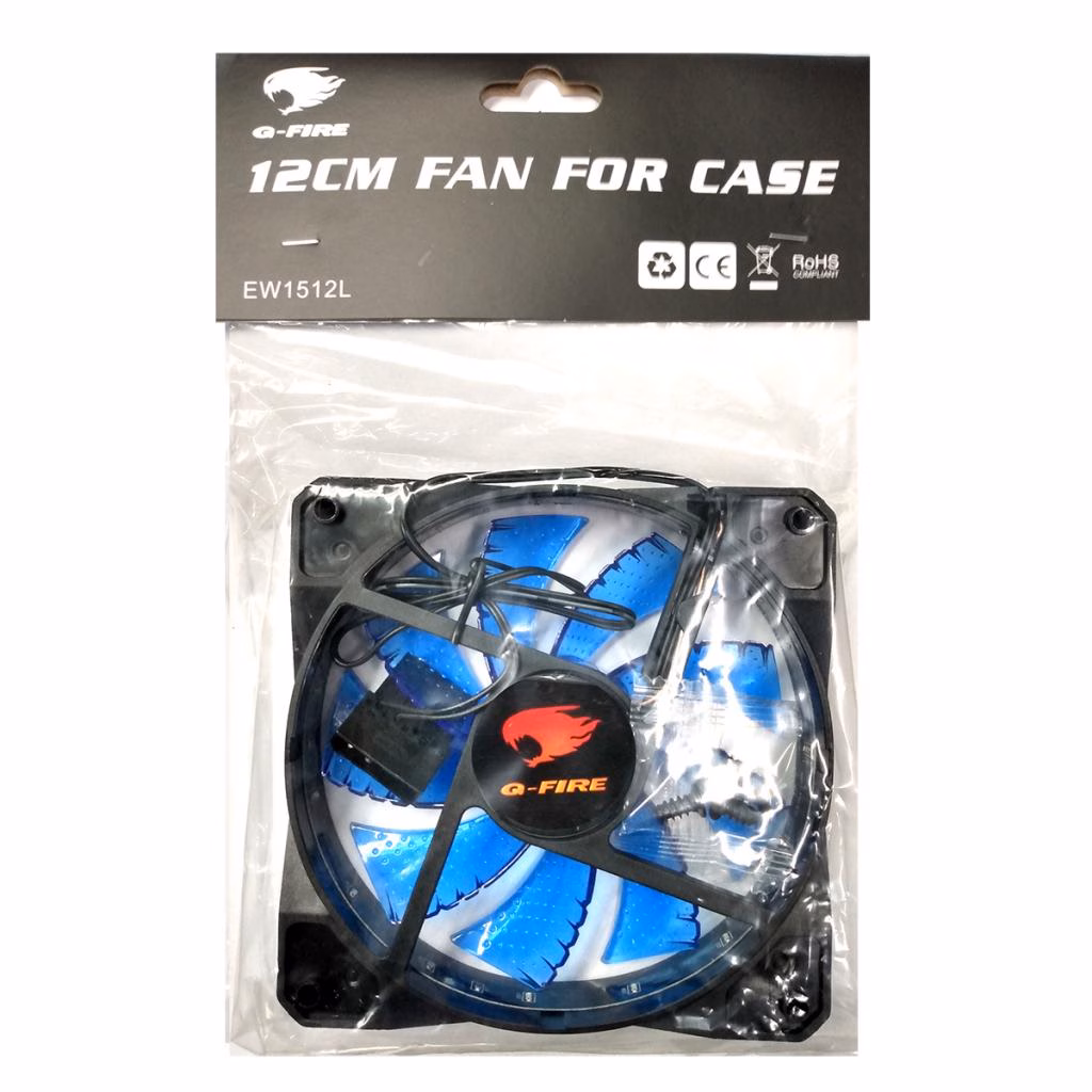Cooler Fan G-Fire EW1512L 120x120mm Azul - Imagem 2