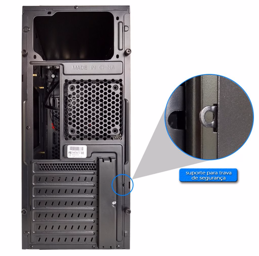 Gabinete Gamer Pixxo ST03 sem Fonte - Imagem 3