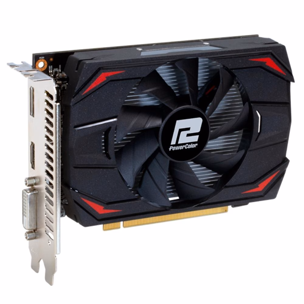 Placa de Vídeo PowerColor AMD Radeon RX 550 4GB GDDR5 - Imagem 2