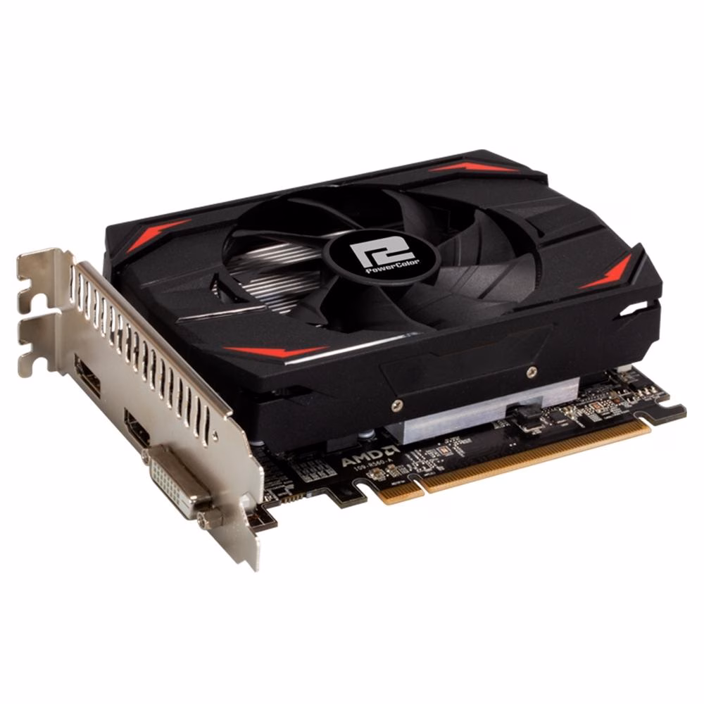 Placa de Vídeo PowerColor AMD Radeon RX 550 4GB GDDR5 - Imagem 4