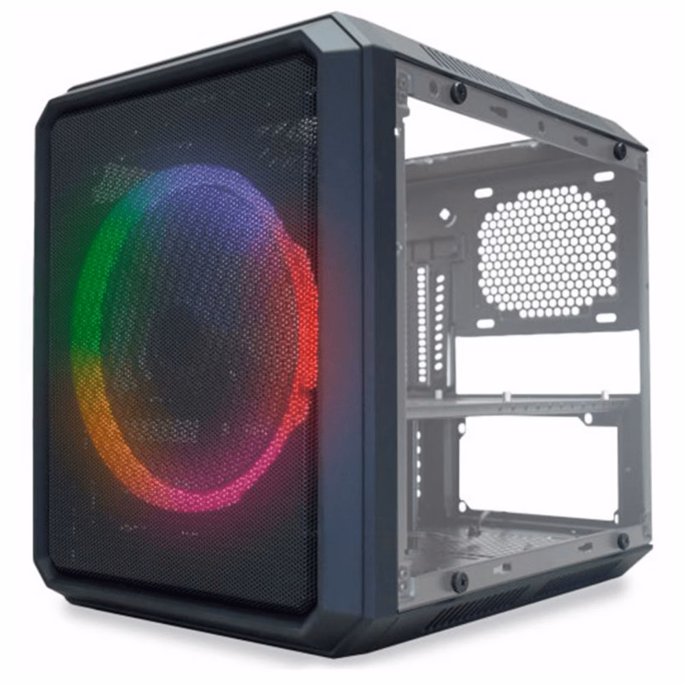 Gabinete K-Mex Gamer CG-05RC Microcraft V Preto S/Fonte - Imagem 2